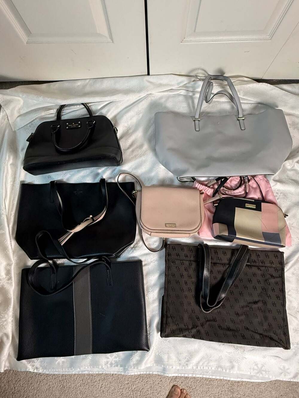 Mixed Designer Handbag Purse Lot Kate Spade Dooney Bourke Y2K Project Reseller